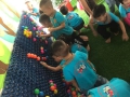 Hoạt động trải nghiệm của các bé lớp 4 tuổi D